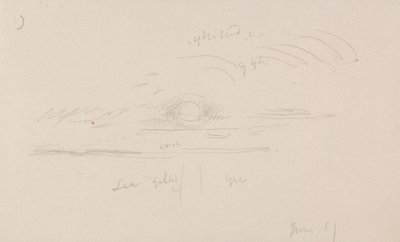 The Channel Sketchbook by Joseph Mallord William Turner